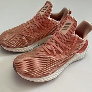 Adidas AlphaBoost Glow Pink Running Shoes